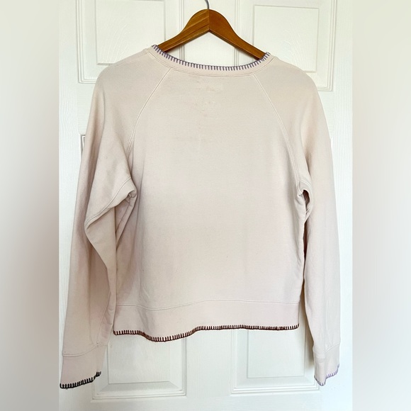 Madewell Stitched Shrunken Sweatshirt Size L - Picture 10 of 11